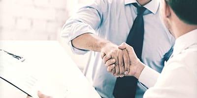 service handshake